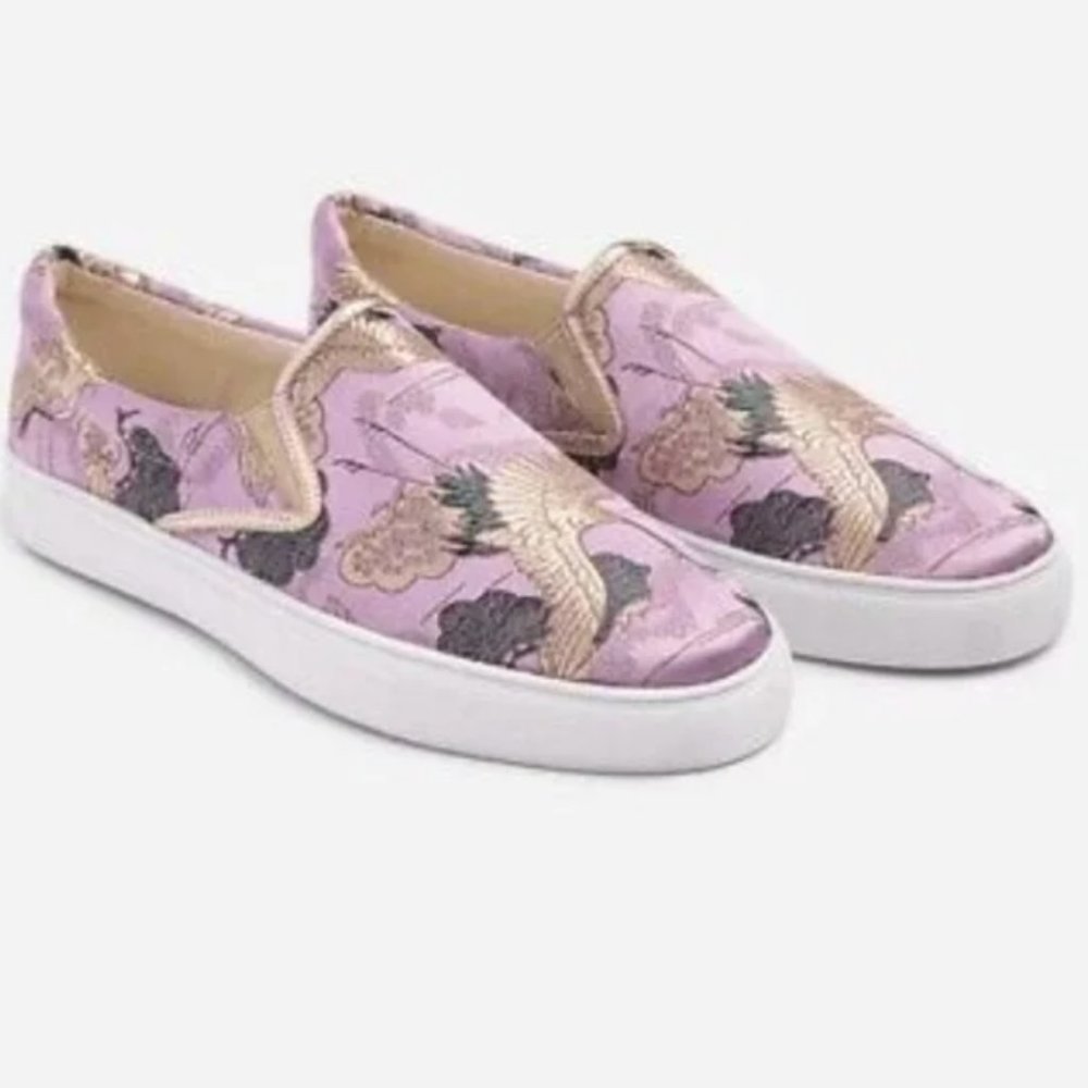Johnny Was Crane Slip on Sneakers NWT size 8.5